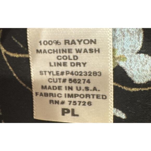 Vintage CAROL ANDERSON 90s Floral Short Sleeve Button Down Maxi Dress Tie Back - Picture 7 of 10